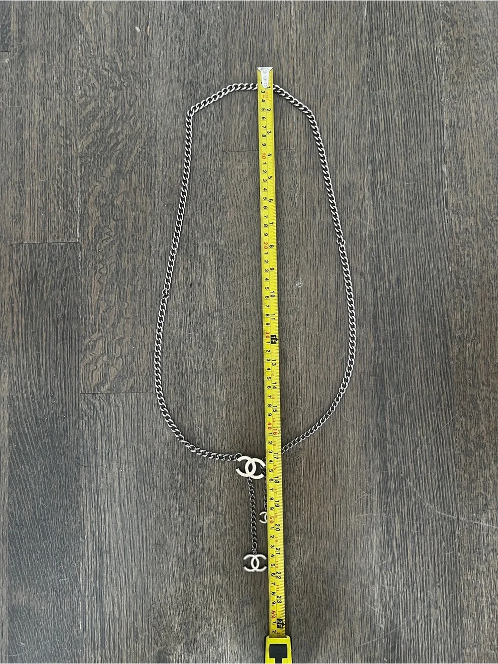 CHANEL authentic silver
